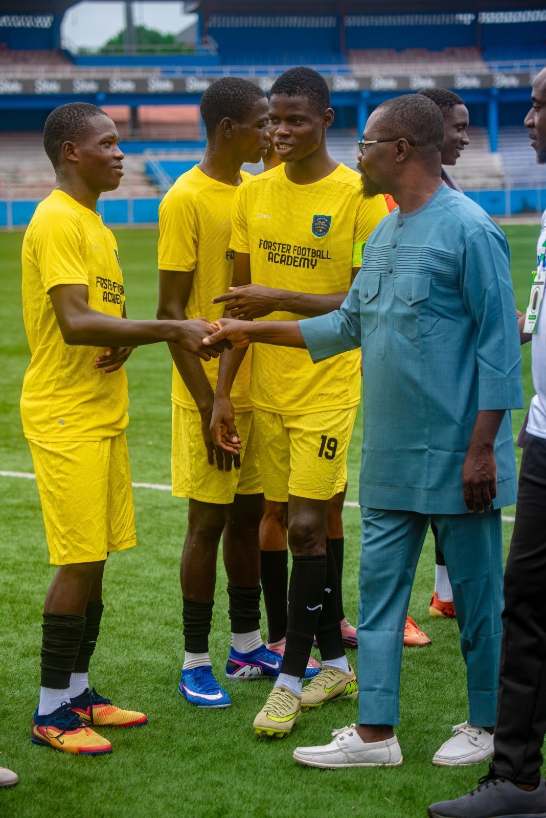 Forster Football Academy presented before the final