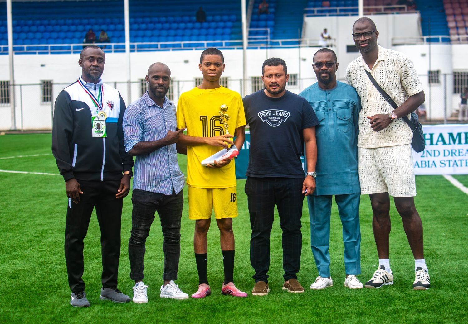 Highest Goal Scorer with the organisers