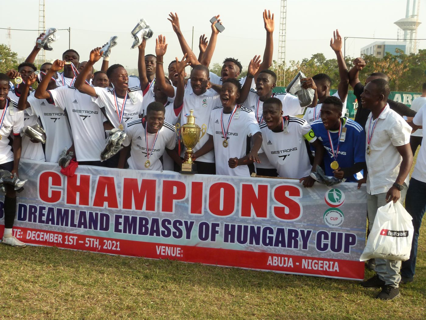 Champions of the 8th Dreamland–Embassy of Hungary Cup, Abuja 2021