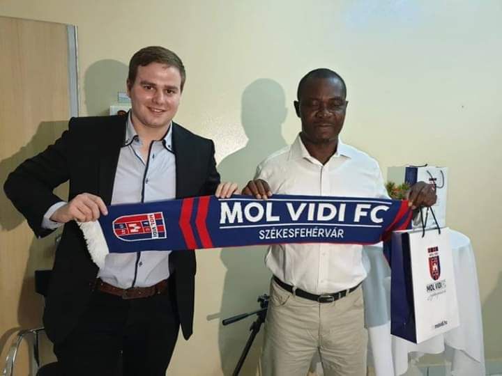 Mr Ndudi Edede with MOL Vidi FC, Székesfehérvár